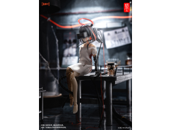 Девочка-киборг (с визором) - Коллекционная фигурка 1/12 SCALE three wise monkeys 01 see no evil (06975212920399) - Snail Shell