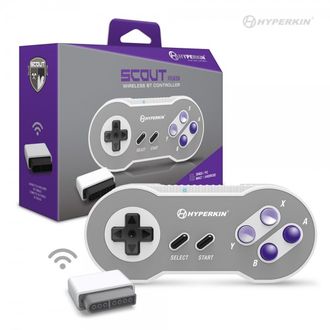 Hyperkin SNES "Scout" Premium Blue Tooth Controller для SNES/ ПК/ Mac/ Android