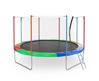 Батут DFC FEMMTO 14FT разноцветный (2 короба)