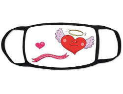 Маска защитная тканевая на лицо #8 на День влюблённых, 14 февраля