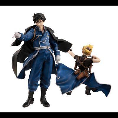 Фигурка Рой Мустанг, Риза Хоукай (Roy Mustang, Riza Hawkeye Set)