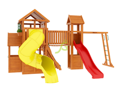 Детская площадка IgraGrad Клубный домик Макси с трубой
