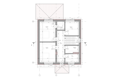 Двухэтажный дом с тремя спальнями 136.98 м² + 17.06м² (S5)