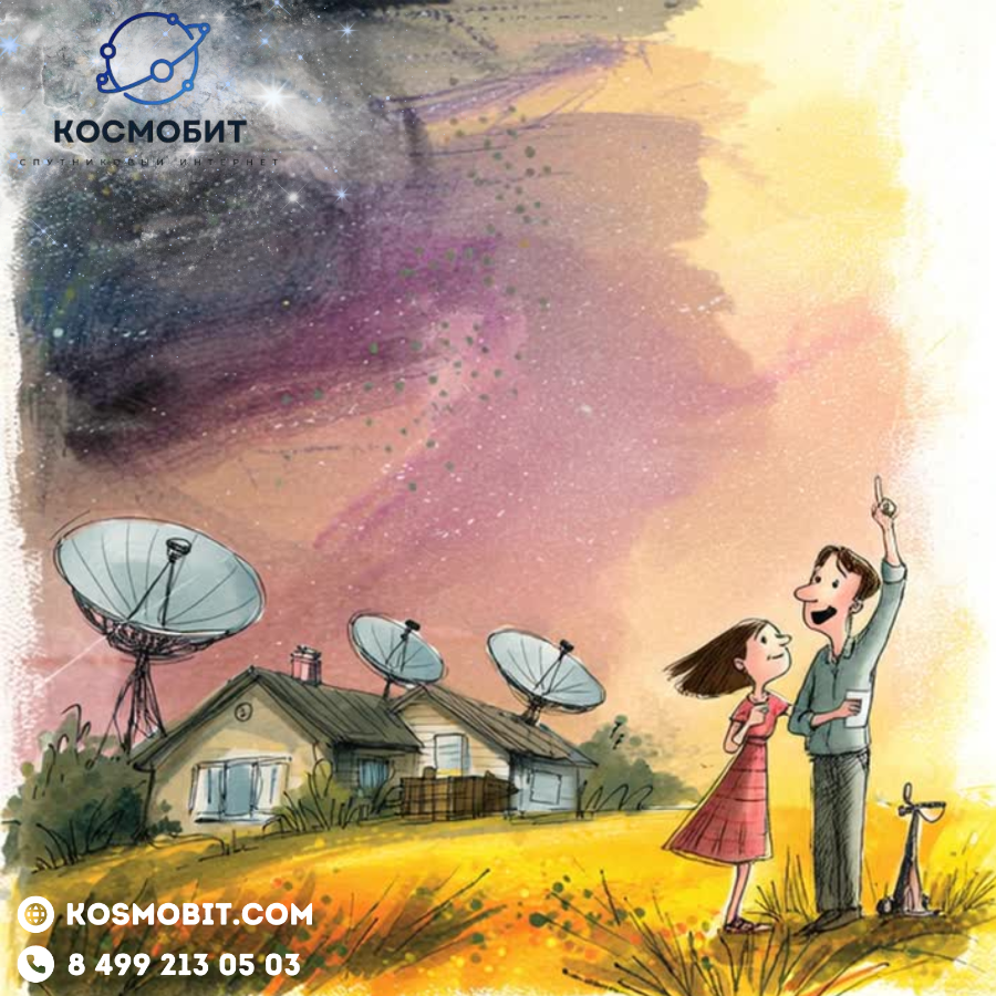 Спутниковый интернет - инвестиция в качество жизни 