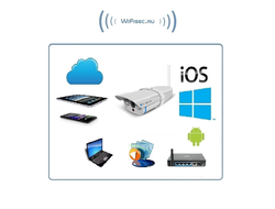 VStarcam. Уличная IP WiFi/LAN видеокамера с DVR, HD