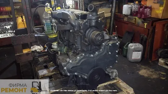 Ремонт немецкого погрузчика