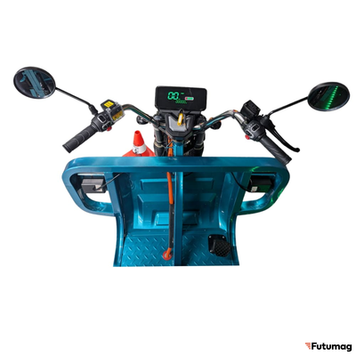 Грузовой электротрицикл Rockwild Cargo Max 72V + аккумулятор 45AH