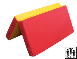 Мат гимнастический складной 2-х секционный