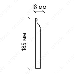 Плинтус SPL12
