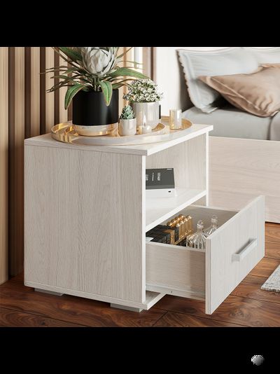 Белла ТБ-11 прикроватная тумба ясень белый