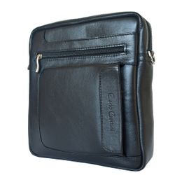 Кожаная мужская сумка Ceprano black (арт. 5045-01)