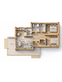 «Алькор»  14,26 х 8,91 м — 127,07 м²