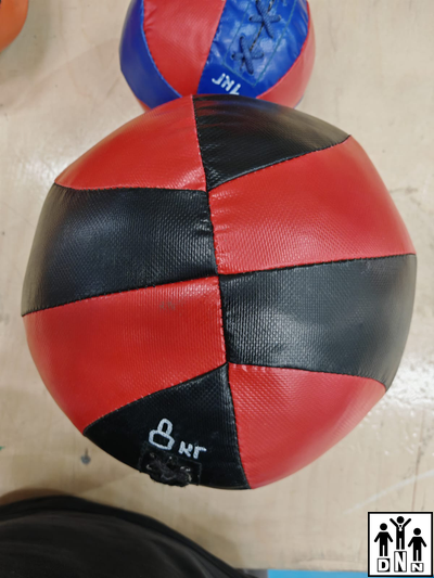 Мяч медбол из тента