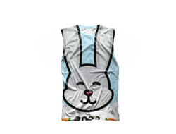 Майка 3D с полной запечаткой год Кролика №1