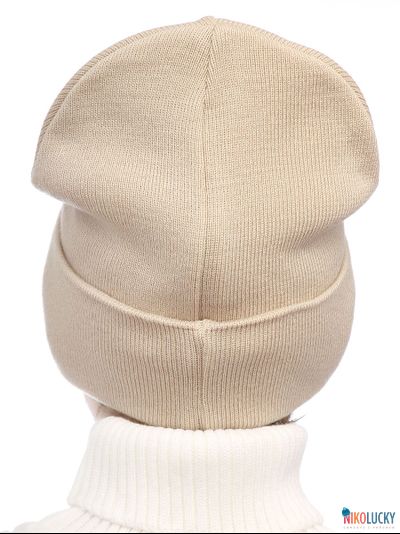 Шапка 22202-01 слоновая кость 48-52
