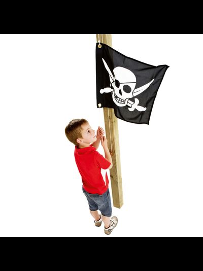 Флаг с механизмом поднятия КВТ