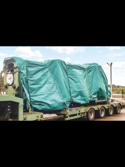 Тент Тарпаулин укрывной 6х8 м, 90 г/м2, шаг люверсов 1 м