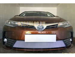 Защита радиатора Toyota Corolla 2016- chrome