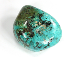 Хризоколла, галтовка, Перу (27*22*18 мм, 16,7 г) №35213