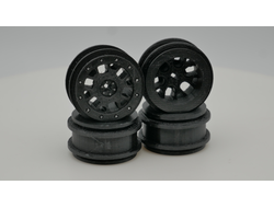 !АНАЛОГ! 3DW3 Комплект 3D дисков TRD1 40mm (4шт) для резины WPL, black, Black (3DW3) / 4 шт.