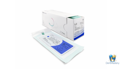 Мононить WEGO Polypropylene USP 5-0, обратно режущая игла 3/8 13 мм, 75 см — артикул P53133-75