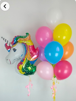 10 шаров на грузе + фигура