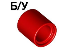 ! Б/У - Technic, Liftarm Thick 1 x 1 Spacer, Red (18654 / 6093950) - Б/У