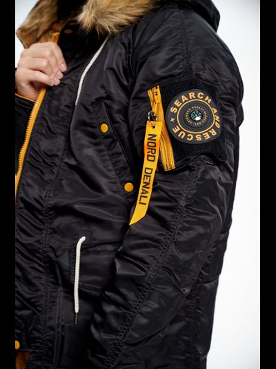 Куртка N3B COMPASS BLACK/YELLOW