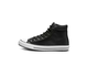 Кеды Converse All Star Pc leather черные высокие кожаные