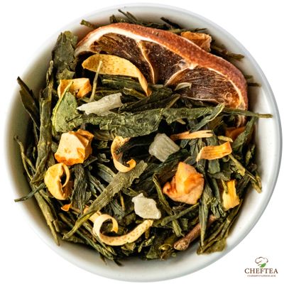 Зеленый чай с лимоном и мятой - Мохито 150г