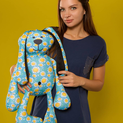 Игрушка-антистресс "Ромашковый зая"