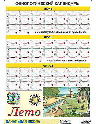 Фенологический календарь