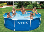 Каркасный бассейн INTEX Metal Frame (круг) 3.05 х 0.76 м ; артикул 28200