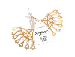 Серьги висячие легковесные, Артикул: 20011, Средний вес: 7,3гр.