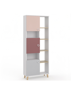 СМАРТИ ПИНК Шкаф книжный  ШК