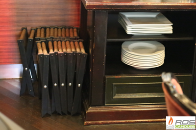 Подставка для сумок "Тёмный венге"