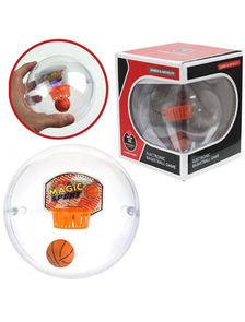 Игрушка антистресс Баскетбол в прозрачном шаре