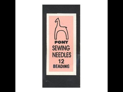 07153 PONY Иглы бусиничные разм.12 уп.25 шт