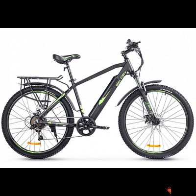 Электровелосипед Eltreco XT 800 Pro (Черно-зеленый)