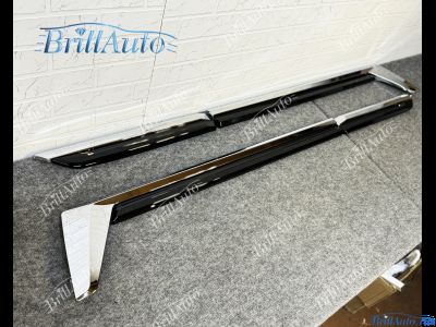 Молдинги Lexus LX600 LX500d на двери черные, хром
