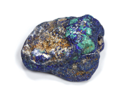 Азурит, Малахит, Азуромалахит, коллекционный образец, Россия, Алтай (29*22*15 мм, 13 г) №27095