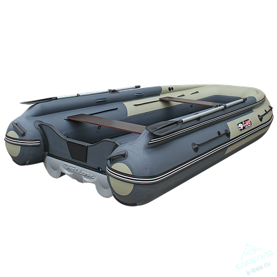 Лодка ПВХ Angler Reef Тритон S-Max 370FiND с интегрированным фальшбортом