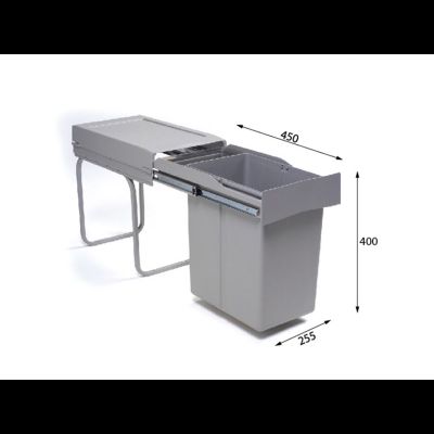 Система сортировки мусора ALBIO 20 1X21 L+0,5 L