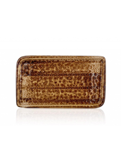 Блюдо прямоугольное 35*21 см Cowry Bone