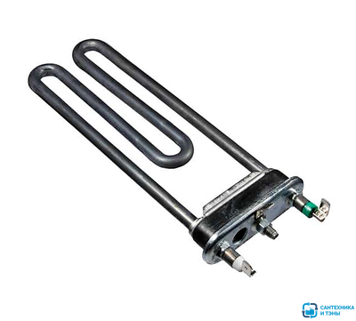 ТЭН на стиральную машину Indesit, Ariston с отверстием под датчик 1700Вт