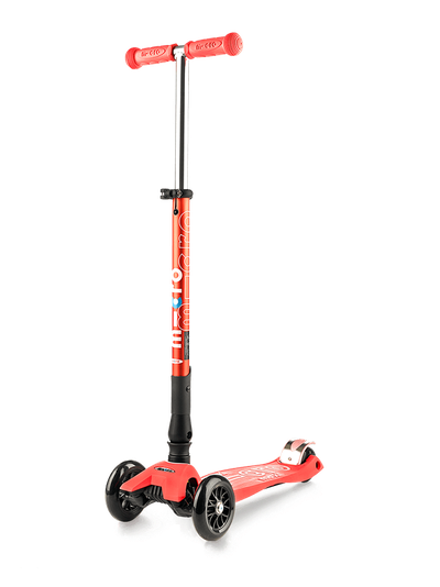 Самокат Maxi MICRO Deluxe Foldable Bright Coral (Ярко-коралловый складной)