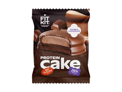 (Fit Kit) Protein Cake - (50 гр) - (Двойной шоколад)