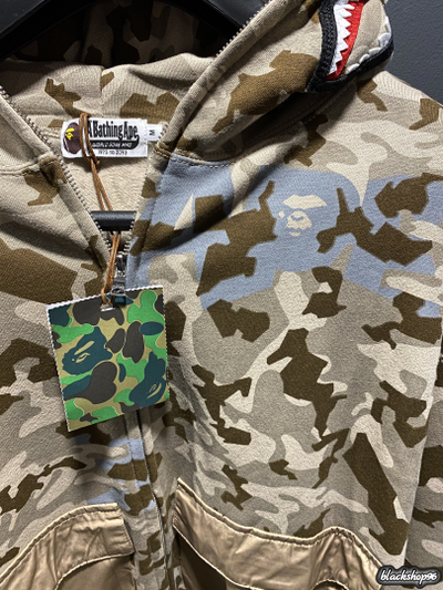 Zip Hoodie BAPE Brown camo (S, M, L, XL)