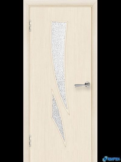 Дверь межкомнатная остеклённая ПВХ ДО-19 с багетом купить в Челябинске | КВИРТЕК