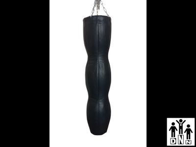 Боксёрский мешок силуэт кожа трехсекционный